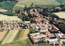 Křivsoudov letecký snímek