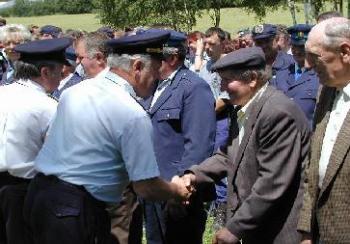 Ocenění zasloužilých členů.