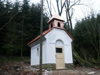 Kaplička po opravě