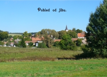 Keblov - pohled od jihu