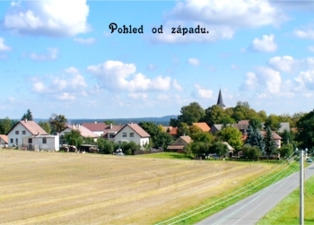 Keblov - pohled od západu