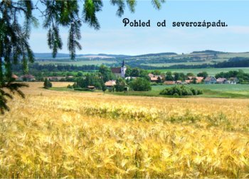Keblov - pohled od severozápadu